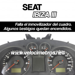 REPARACIÓN CUADRO SEAT IBIZA III