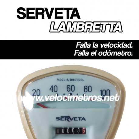 REPARACIÓN CUENTAKILÓMETROS SERVETA LAMBRETTA