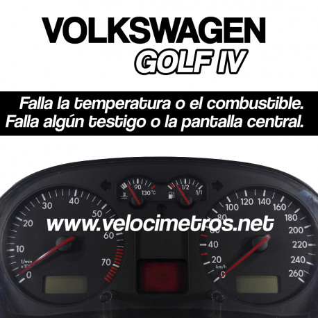 REPARACIÓN CUADRO VOLKSWAGEN GOLF IV