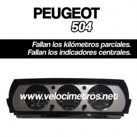 REPARACION CUADRO PEUGEOT 504